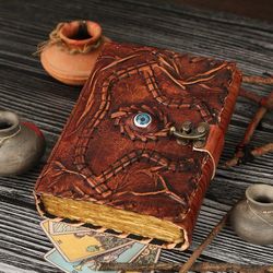 spell book of shadows pages grimoire leather journal hoccus poccus vintage handmade antique spells witchcraft books sket