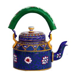 hand painted designer kettle for tea / coffee home capacity 1