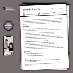 craft a professional resume and cover letter templates within minutes, resume writing guide, word resume template