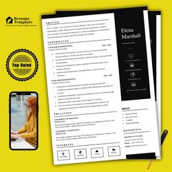 standard resume template, download resume template, cover letter template, word resume cv, ats download resume