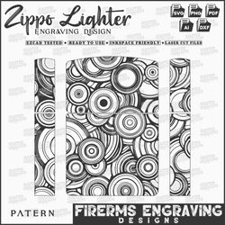custom zippo lighter laser engraving design, zippo pattern design, circle pattern design, zippo laser artwork ezcad svg