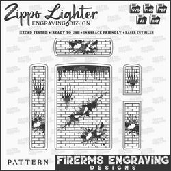 pattern and devil vector zippo lighter laser engraving design, zippo designs, zippo engraving digital files svg dxf ai