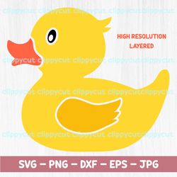 bath duck svg, rubber duck svg, cute duck png, sublimation clipart, shirt, cricut cut file, dxf silhouette file, kids