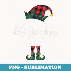the mama elf matching family group funny christmas xmas - signature sublimation png file