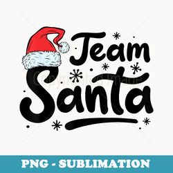 team santa christmas family matching pajamas boys men xmas - artistic sublimation digital file