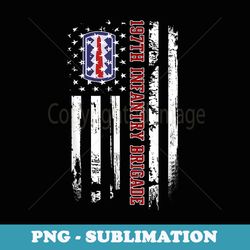 197th infantry brigade veteran usa flag veterans day xmas - modern sublimation png file