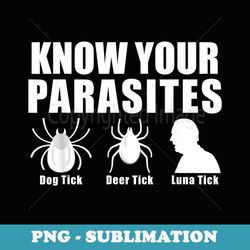 know your parasites anti joe biden luna tick - unique sublimation png download