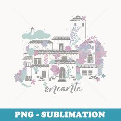 disney encanto floral house logo - modern sublimation png file