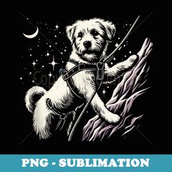 rock climbing dog rock climbing - signature sublimation png file