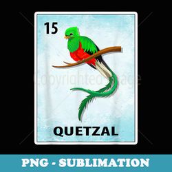 quetzal mexican bird cards - unique sublimation png download