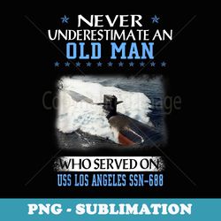 uss los angeles ssn-688 submarine veterans day father day - stylish sublimation digital download