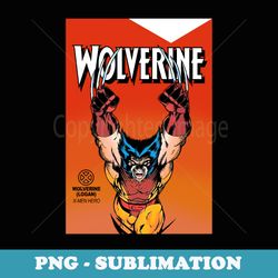 marvel x-men wolverine logan x-men hero epic - decorative sublimation png file