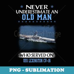 uss lexington cv-16 veterans day father day - unique sublimation png download