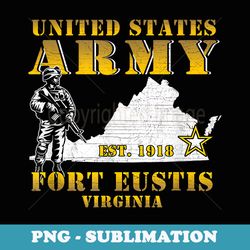 fort eustis virginia va us army base virginia map - png transparent sublimation file