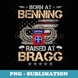 82nd airborne veteran born at ft benning raised fort bragg - instant sublimation digital download