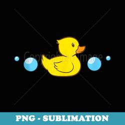 cute rubber duck in water love rubber ducks - aesthetic sublimation digital file