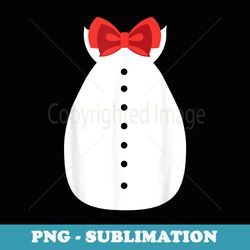 penguin costume tuxedo halloween - sublimation digital download