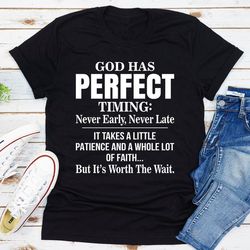 god has perfect timing