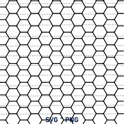 honeycomb pattern svg, instant download, hexagon svg, honeycomb pattern clipart, honey svg, digital download