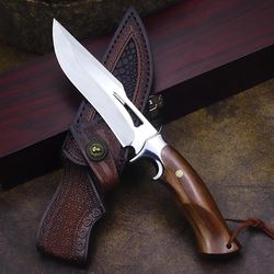 alfari d2 fixed hunting knife with knife cover outdoor tactical straight knife suitable for jungle hunting outdoor