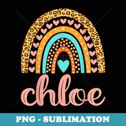 bluey party - special edition sublimation png filee chloe name birthday - premium png sublimation file