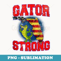 costume gator strong arts florida state gator vintage - trendy sublimation digital download