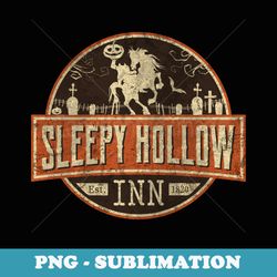 sleepy hollow inn halloween headless horseman - exclusive sublimation digital file