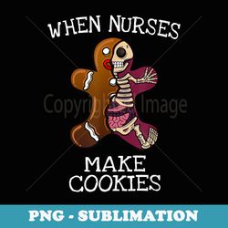 christmas s nurses funny nursing xmas cookie - png sublimation digital download