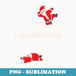 funny christmas santa wrestling xmas - png sublimation digital download