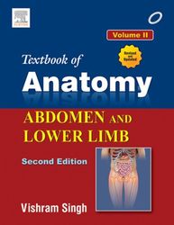 textbook of anatomy abdomen and lower limb. 2nd pdf instant download