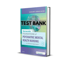 test bank varcarolis foundations of psychiatric mental health nursing 8th