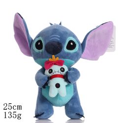 "12-30cm disney stitch stuffed plush models - cartoon stuffed plush dolls - anime plush baby toys - kawaii kids birthday