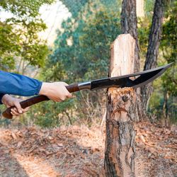 handmade bushcraft camping axe