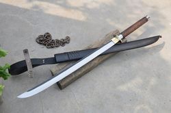 24 inches long blade traditional samurai sword-hand forged pakistan sword-full tang