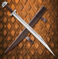 handmade runic long seax sword..!!!!!!