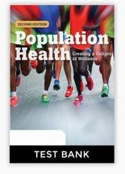 test bank for population health creating a culture of wellness 2nd edition nash fabius