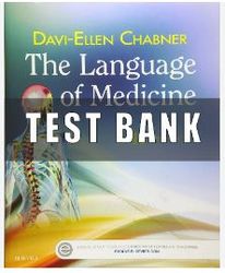 test bank for the language of medicine 11th edition by davi-ellen chabner