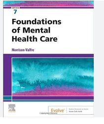 test bank for foundations of mental health care 7th edition by michelle morrison-valfre