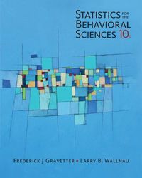statistics for the behavioral sciences 10th pdf instant download
