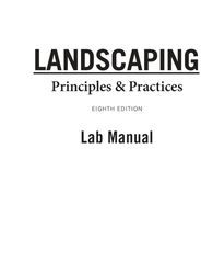 student workbook for ingels/smith's landscaping principles and practices residential design team-ira 8 pdf instant downl