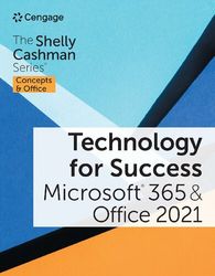 technology for success and the shelly cashman series microsoft 365 & office 2021 pdf instant download