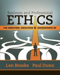 business and professional ethics for directors, executives, and accountants 8 pdf instant download