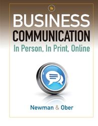 business communication in person, in print, online, 8 edition pdf instant download