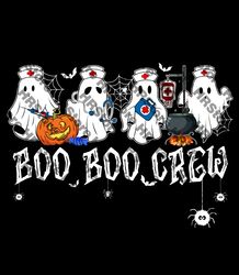 boo boo crew nurse funny ghost png