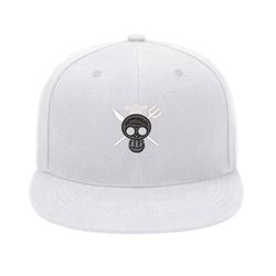 skull hat skull trucker hat embroidered logo baseball cap adjustable pirate hat