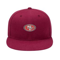 red baseball cap san francisco 49ers hat nfl red trucker hats