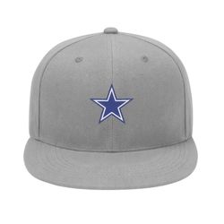 dallas cowboys nfl snapback cap embroidered adjustable grey baseball cap mens hats