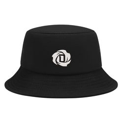 black bucket hat fashion sun cap outdoor hat unisex derrick rose sun hats