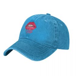 dad hat lips i love you golf hat denim hats adjustable baseball cap for men women