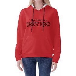 betty boop ladies fashion hoodie sweatshirt